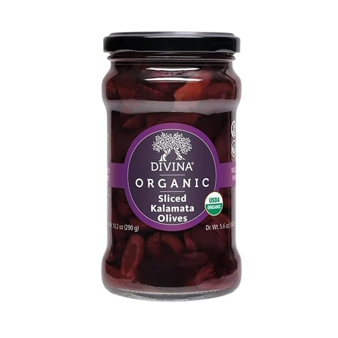 Divina Organic Sliced Kalamata Olives